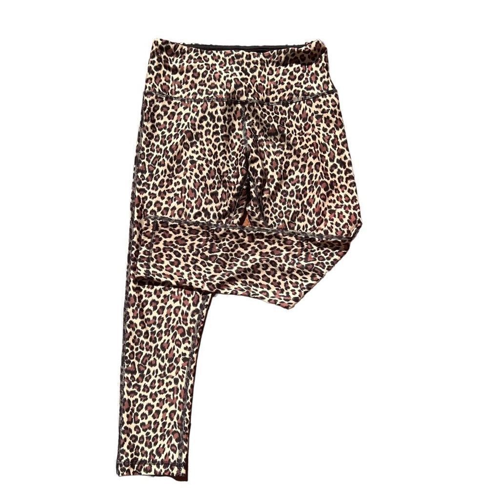 VOGO ATHLETICA Cheetah Print Leggings Size Small - Picture 1 of 7